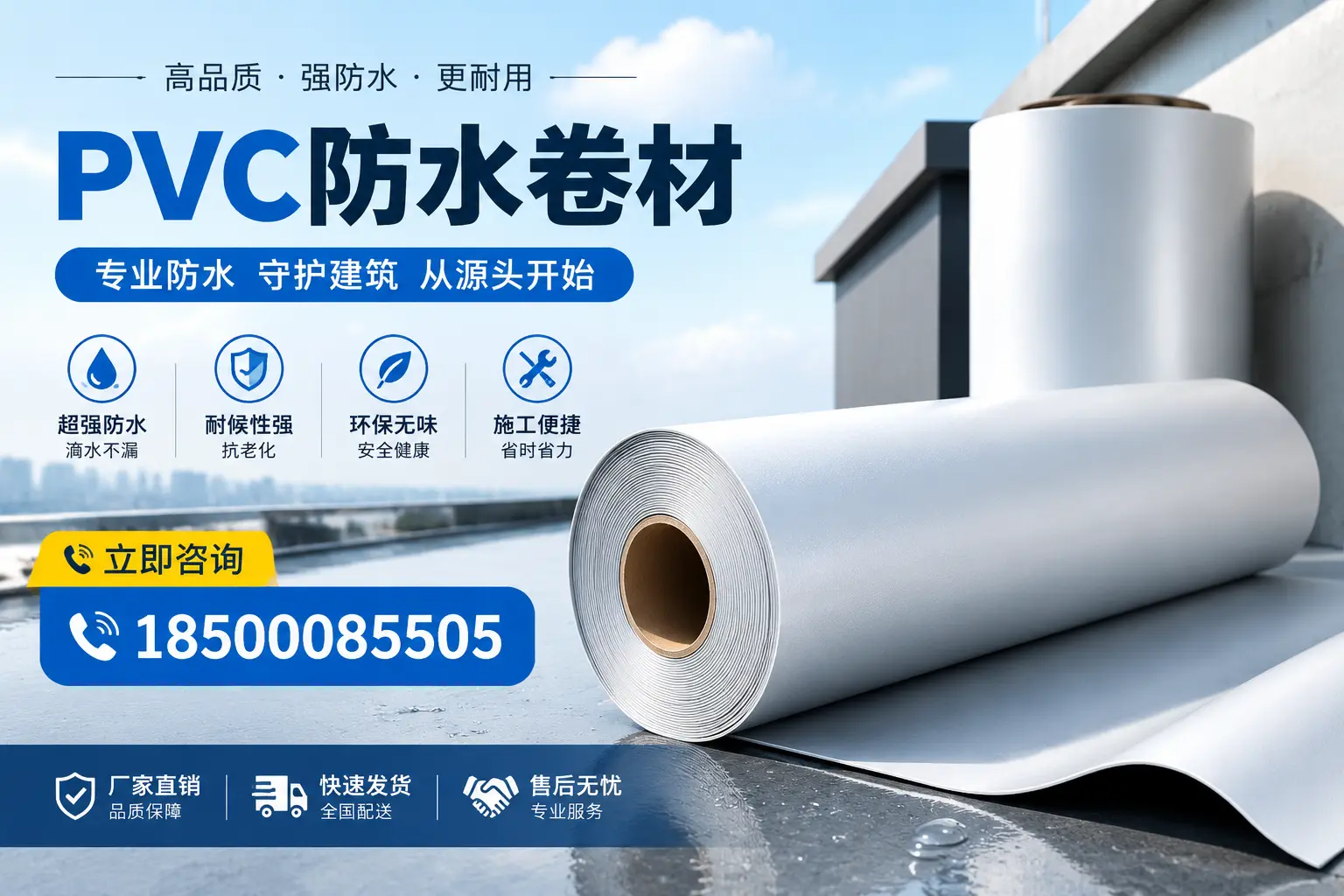 如何评估PVC防水卷材的性价比?宁波消费者必看